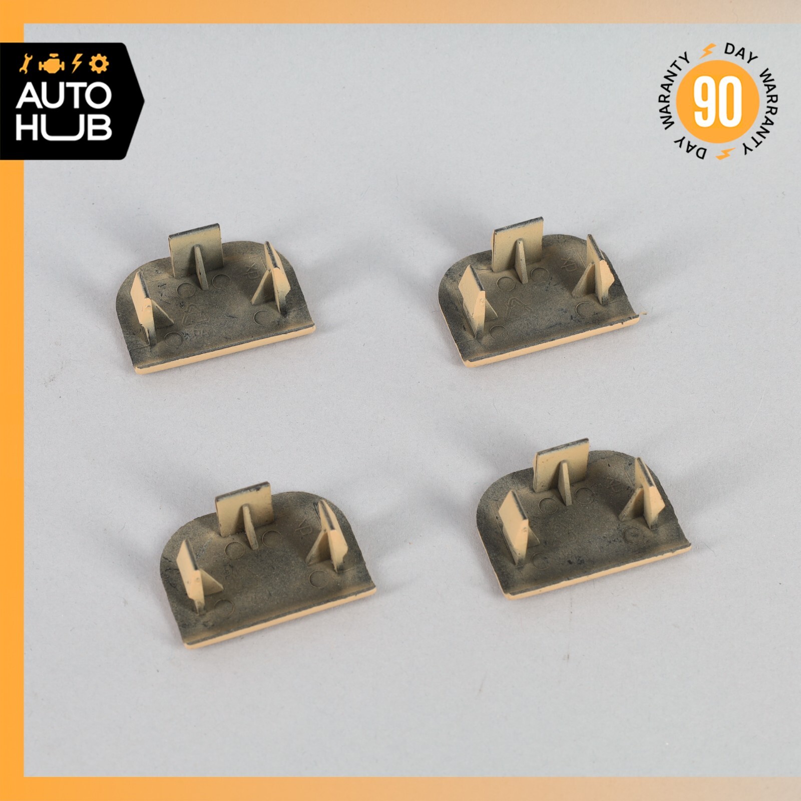 04-19 Maserati GranTurismo S M145 Center Console Cover Plug Set of 4 OEM