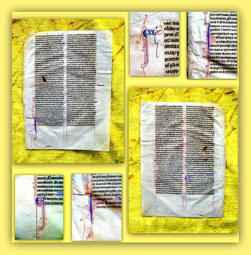 HENRY III, England-Book of Hours, Brevier-handwriting,middle-ages, 780 years old