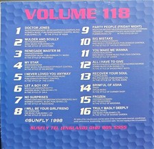 SF118 SUNFLY KARAOKE CDG VERY RARE, NOT SOLD IN THE USA LOT UK