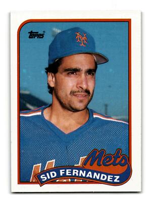 Sid Fernandez 1989 Topps #790 New York Mets NM-MINT