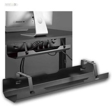 Schreibtisch-Kabelmanagement, 60cm Schiene, Unter-Tisch-Steckdosen-Kabel-Ablage