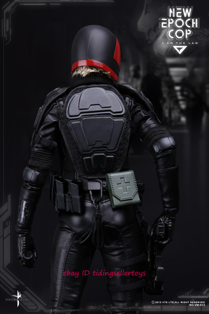 VTS TOYS NEW EPOCH COP Female Dredd Judge Anderson Mib Action
