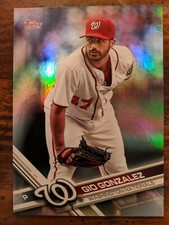 2017 Topps Series 2 Gio Gonzalez**FOIL**Starting Pitcher 4 Chi.White Sox/WA Nats