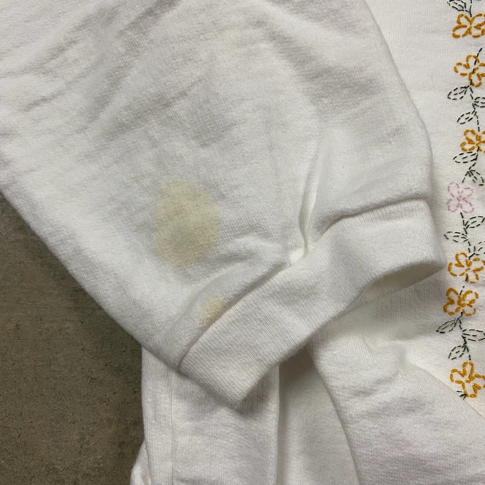 Винтажная женская толстовка чероки Grandma Roses Cottage Core большого размера 90-е - Изображение 4 из 4