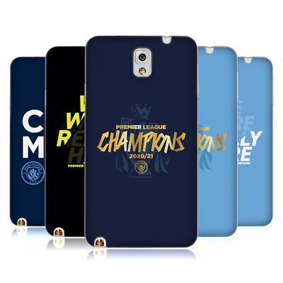 MANCHESTER CITY MAN CITY FC 2021 LEAGUE CHAMPIONS GEL CASE FOR SAMSUNG PHONES 2