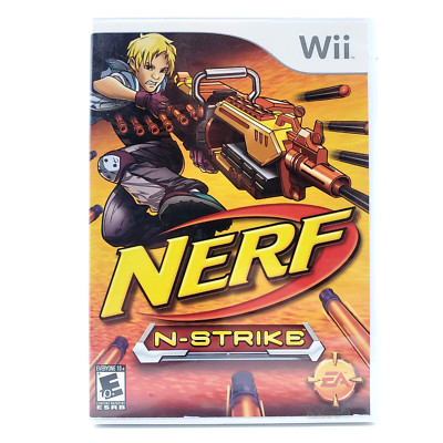 Nerf N-Strike Nintendo Wii 2008 CIB Complete