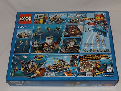 LEGO 60095 City DEEP SEA EXPLORATION VESSEL boat underwater shark