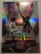 2021-22 Donruss Optic Air Defense Bam Adebayo Holo Prizm #4 Miami HEAT 