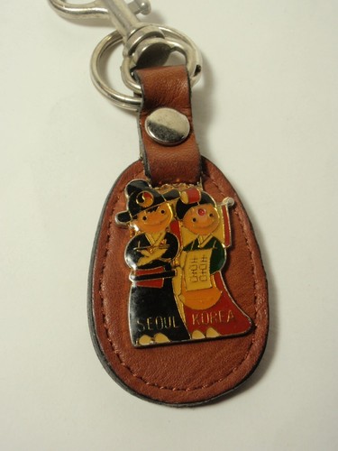Vintage 1988 Seoul Korea Olympische Spiele Schlüsselanhänger Keychain - Bild 2 von 5
