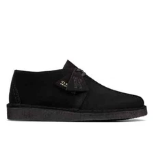 CLARKS ORIGINALS MEN'S DESERT TREK BLACK SUEDE  26178476
