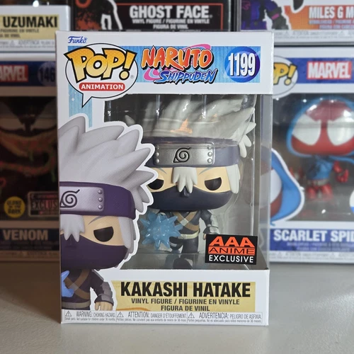 Funko POP! Animation Naruto Shippuden Kakashi Hatake #1199 And Pop Protector