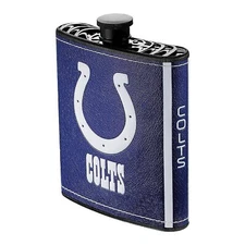 Pro Specialties Group NFL Indianapolis Colts Plastic Hip Flask, 7-Ounce NEW!!