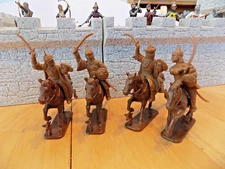 4  Reamsa mounted Turk's  not Reamsa Horses 60mm ( Mar. Listing)