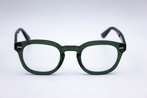 Muse Mitchum Green Round Eyeglasses Frames 35-002157 46-24-145 - Afbeelding 1 van 7