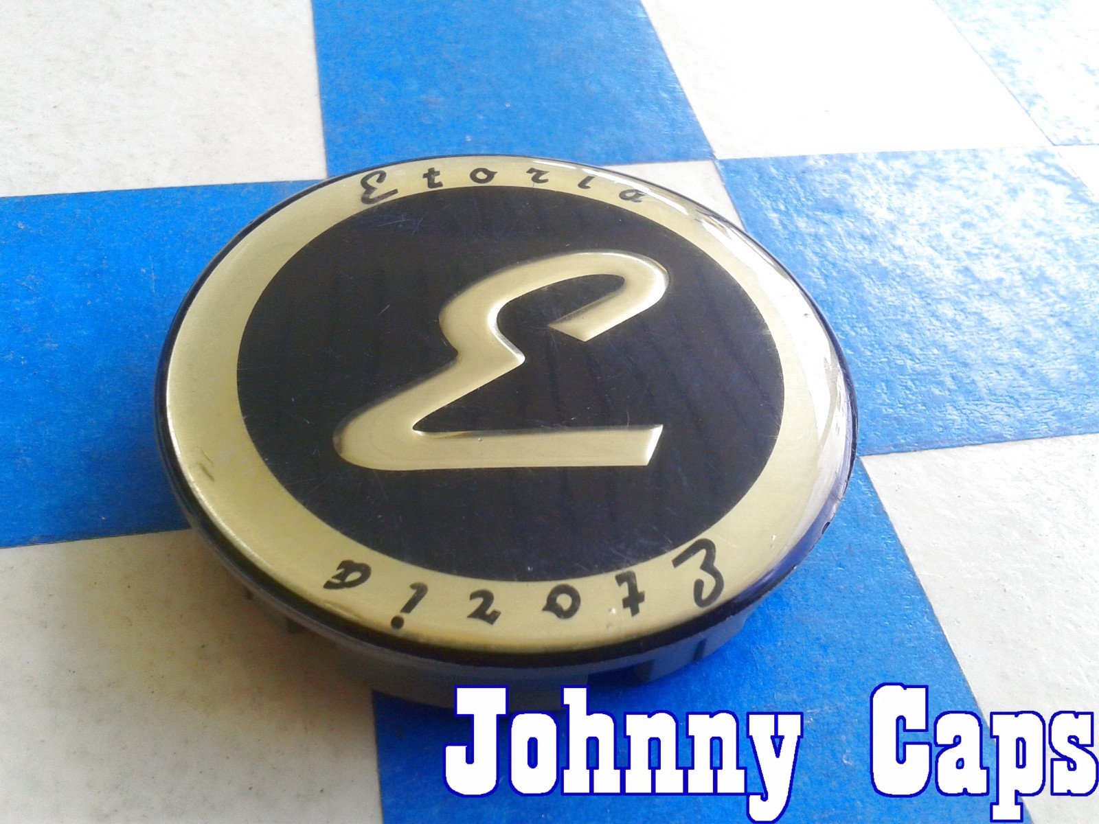 ETORIA Wheels [60] SILVER Center Caps # 1  Custom Wheel Center Cap (1)