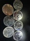US Proof Set Franklin Half Dollars 1957 1958 1959 1960 1961 1962 1963 - Uncertif