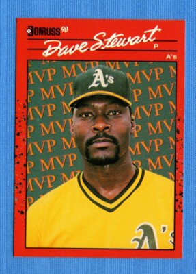 1990 Donruss MVP #BC3 Dave Stewart Athletics | eBay