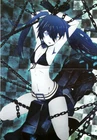poster promo Black Rock Shooter High School D x D anime Kuroi Mato