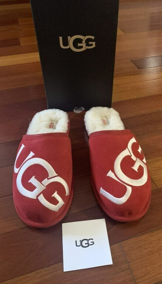UGG Scuff Logo Slippers. Brand New. Mens Size: 9 - 14. | eBay display picture 3
