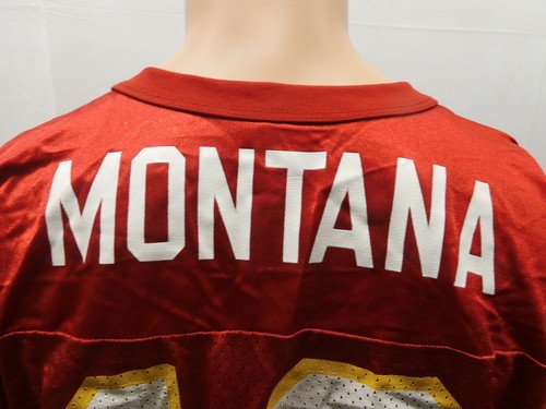 Vintage Joe Montana Kansas City Chiefs Wilson Jersey XL NFL - Picture 7 of 11