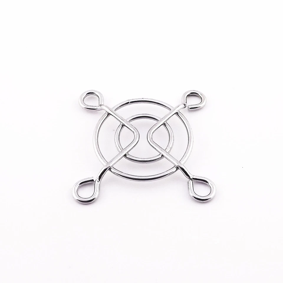 4cm PC Silvery Metal Wire Finger Guard 40mm CPU Fan DC Fan Grill/Guard Protector - Image 4 of 4