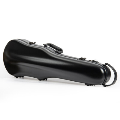 Advanced New Black Carbon Fiber 4/4 Full Size Violin Case Hard Case Carry Violin