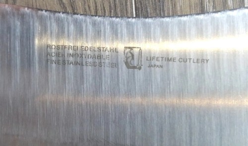 L.C. Germain Fine Stainless Steel 6" Cleaver Rostfrei Edelstahi LifeTime Cutlery - Picture 3 of 6