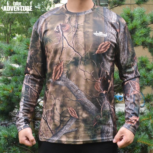 Long Sleeve Camo T-Shirt - Picture 2 of 5