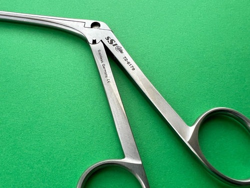 SSI ultra 72-6179 Triangular Basket 6 mm 7 mm 7" 175 mm. Punches (Adenoid) ENT - Picture 2 of 3