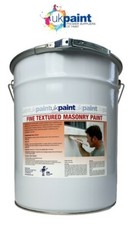 UK PAINT - Textured Masonry Paint - 20L - Dark Grey 