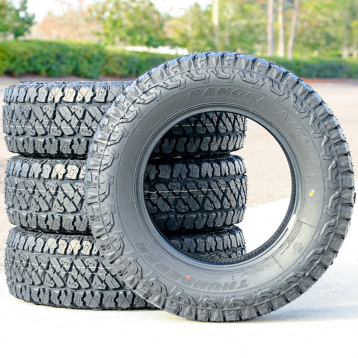 4 Tires 265/70R18 Thunderer Ranger A/TR LT Load E 10 Ply AT A/T
