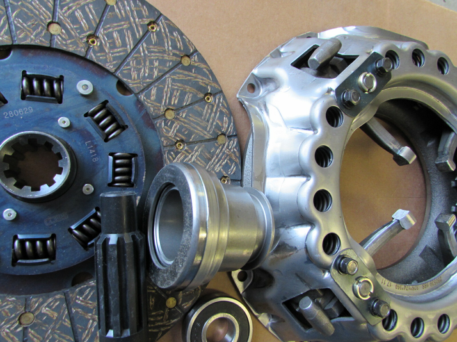 13" HEAVY DUTY CLUTCH KIT FOR AUTO CLUTCH WOOD CHIPPERS BANDIT MORBARK