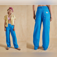BDG Urban Outfitters Canvas Carpenter Pant NEW blue 26