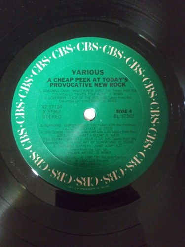 Exposed: A Cheap Peek LP 1981 Hard Rock Compilation Judas Priest Romantics Punk - Picture 7 of 9