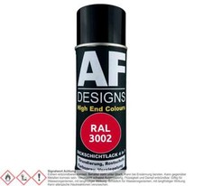 Rostschutzlack  RAL 3002 Karminrot 4 in 1 Dickschichtlack Lack Spray Spraydose
