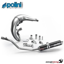 Polini for race muffler high/left side for Yamaha DT50R Minarelli AM6 2T