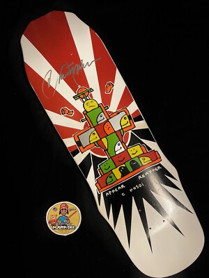 RARE SIGNED Christian Hosoi DIPPED Rising Sun Mark Gonzalez