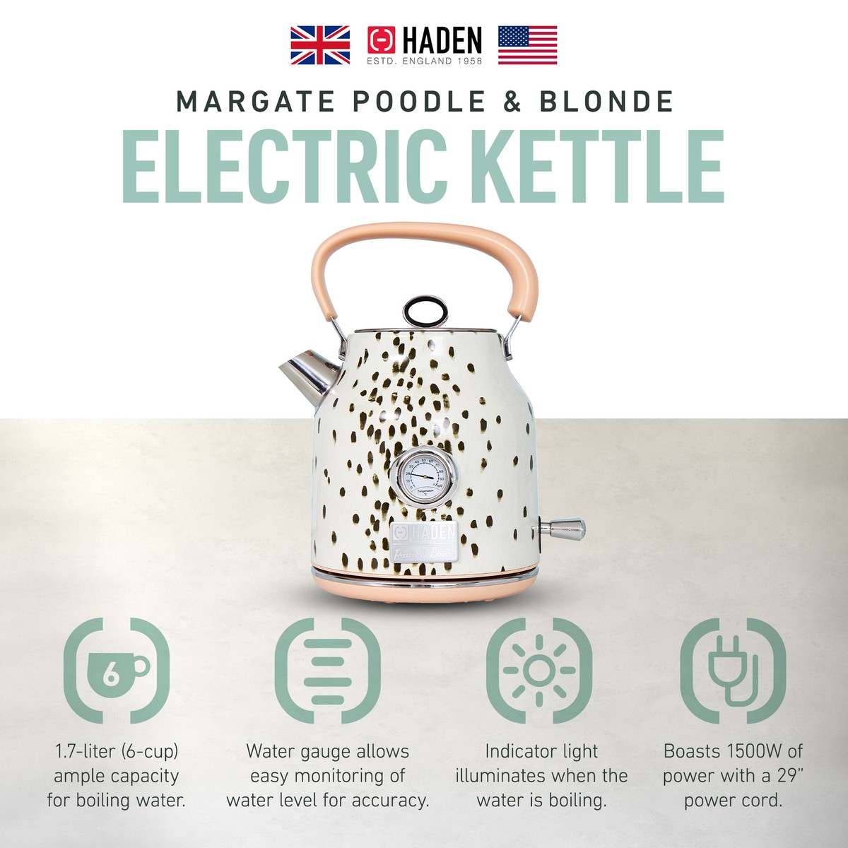 Margate Kettle Haden Kettle And Toaster Poodle Tea Kettle Haden