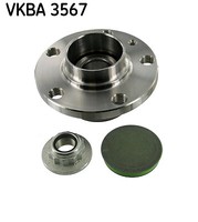 SKF Vkba 3567 Radlagersatz Hinterachse FÜR Audi Seat Skoda VW