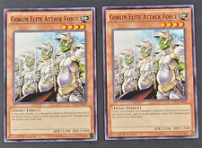Yugioh TCG - 2x Goblin Elite Attack Force - YS15-ENL05 - NM/LP, Saber Force 2015