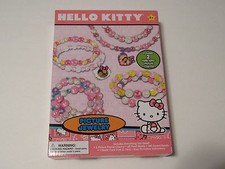 Hello Kitty Childs Picture Jewelry Bead And Charm Craft Fun Birthday Gift Kit