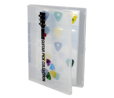 Guitar Pick Holders Collection Kit - Holds 225 Picks Clear