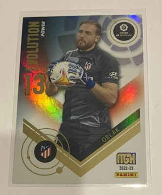 Karte Card EVOLUTION POWER Jan Oblak Atlético Madrid PANINI MEGACRACK 2022-23