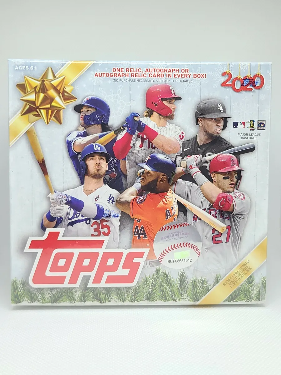 2020 Topps Holiday Baseball MEGA BOX **Sealed** - Walmart Exclusive