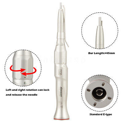 1:2 Surgical Straight Handpiece Attachment NSK SGS-E2S E-type ENT Neuro Dental