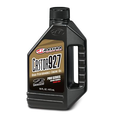 16 Ounce 2 Stroke Engine Oil Castor Based Ester Performance Protection
