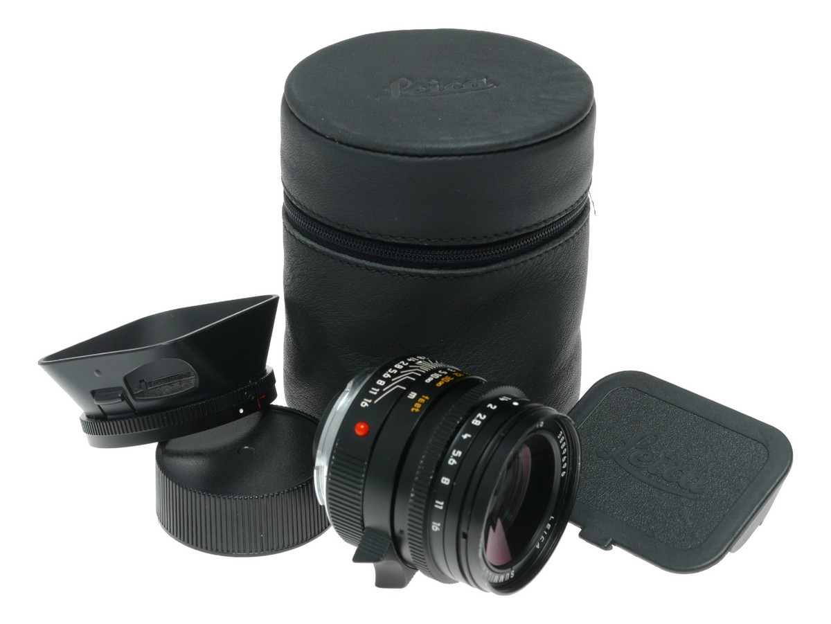 Leica Summilux-M 35mm f/1.4 ASPH Lens 11874 Wide Black | eBay