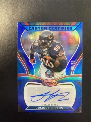 2025 Panini Certified - Canton Certified Signatures Julius Peppers