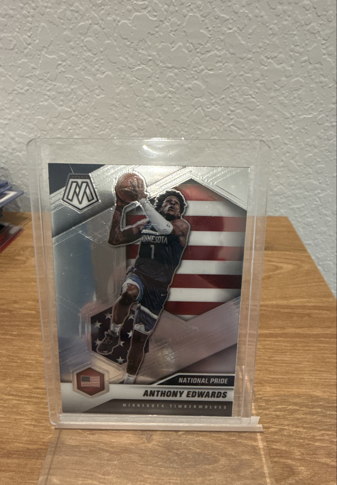2020-21 Panini Mosaic - National Pride Anthony Edwards #252 (RC)