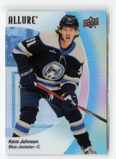 2023-24 UPPER DECK ALLURE KENT JOHNSON #99 BLUE JACKETS